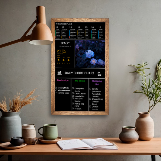 24-inch Touchscreen Digital Wall Planner